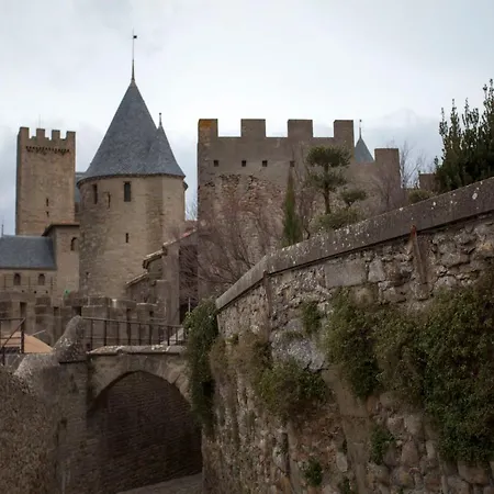 Chez Jean - Vue Directe Cite, Cite A 200m, Clim, Parking Public Gratuit A 200m, Wifi - Direct View Cite, 200m To Cite, Aircon, Free Public Car Park 200m, Wifi Feriehus Carcassonne