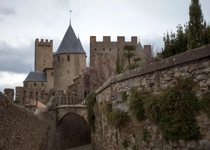 Bellevue Cite Chez Jean - Vue Directe Cite, Cite A 200m, Clim, Parking Public Gratuit A 200m, Wifi - Direct View Cite, 200m To Cite, Aircon, Free Public Car Park 200m, Wifi Dom wakacyjny Carcassonne